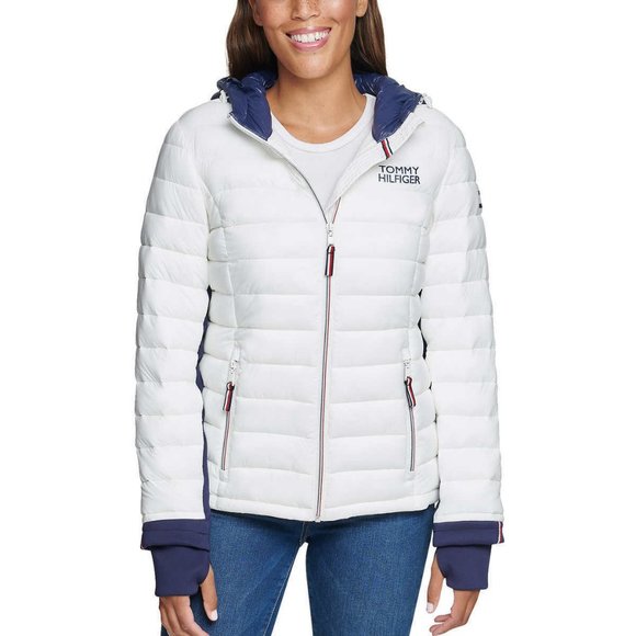Tommy Hilfiger Jackets & Blazers - TOMMY HILFIGER Ladies Hooded Jacket Women's Puffer